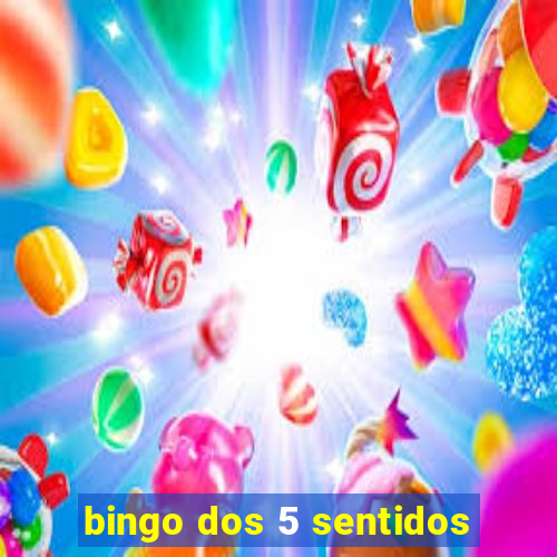 bingo dos 5 sentidos